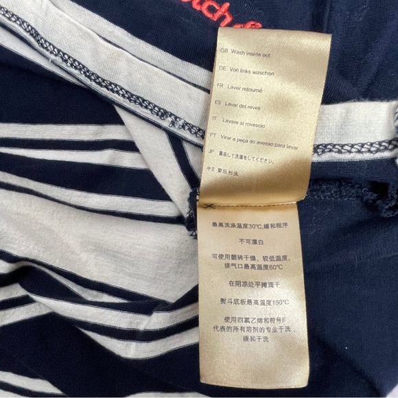 SCOTCH & SODA Amsterdam striped scoop neck Vacay Everyday cotton tank top size L - Picture 4 of 13